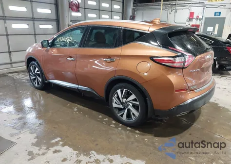 2017 Nissan Murano Platinum/S/Sl/Sv from USA, damaged, VIN 5N1AZ2MH4HN201898